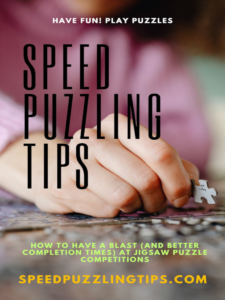 Speed Puzzling book Cover Tips Image