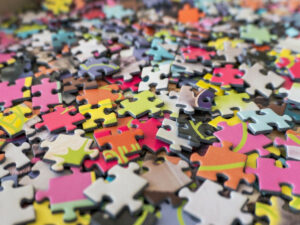 Jigsaw Puzzle Pickup Challenge is a trending social media idea.