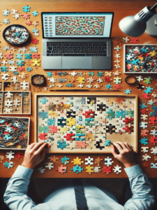 Habits to help your jigsaw puzzle solving process