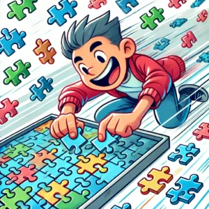 solve jigsaw puzzles fast