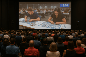 People can watch the World Jigsaw Puzzle Championship 2025 all over the world