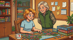 speed puzzling pairs relay competition